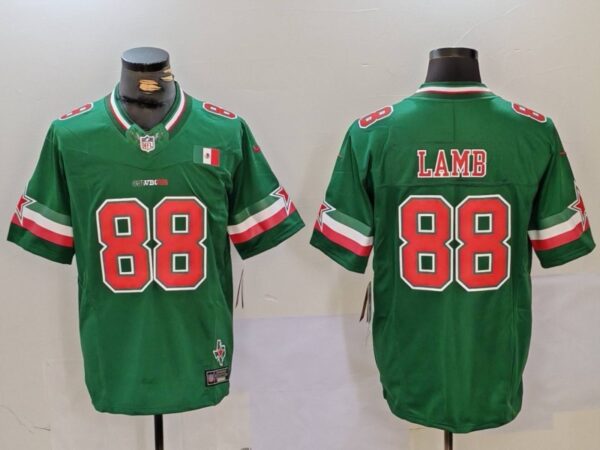 Dallas Cowboys Cee Dee Lamb Mexico Jersey